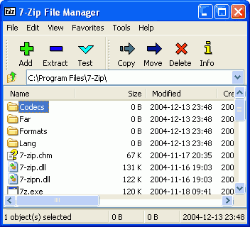 7-Zip - Compactador de arquivos grátis