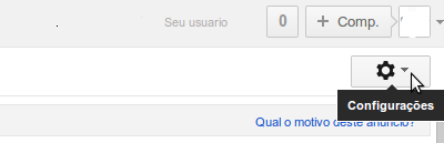 Configurar outros e-mails no Gmail" alt="Configurar outros e-mails no Gmail