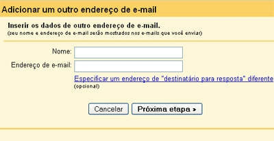 Configurar seu e-mail para bloquear spans com Gmail