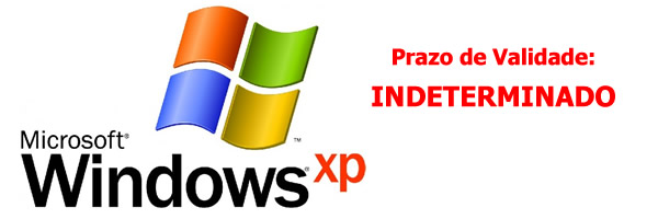 Windows XP: prazo de validade indeterminado