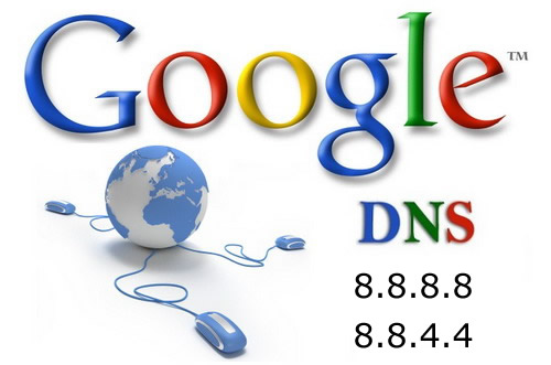 Números dos servidores de DNS do Google