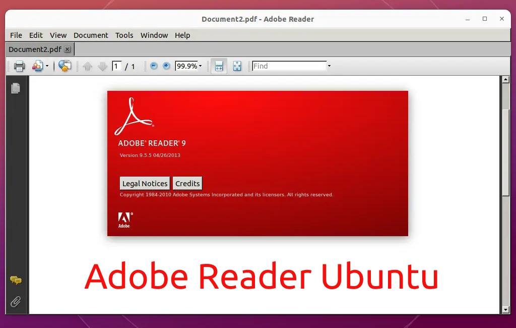 Adobe Reader Ubuntu