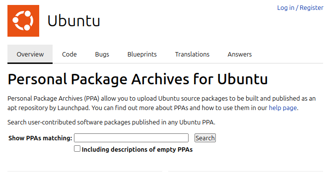 Ubuntu PPA