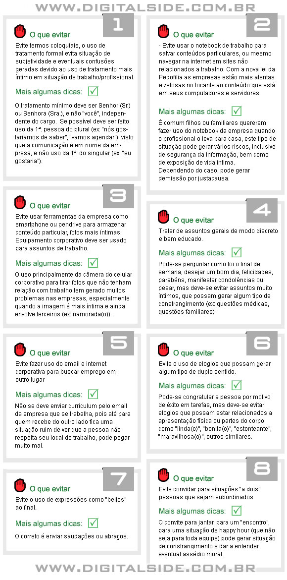 Dicas de uso correto do e-mail corporativo